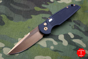 Protech TR-3 20TH Anniversary Rose Gold Tactical Response 3 Out The Side (OTS) Auto Knife Rose Gold HW PT20-003