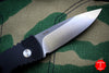 Protech Tactical Response 2 Black Body Satin Blade Out The Side (OTS) Auto Knife TR-2.3 SATIN