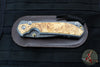 Chris Reeve Large Sebenza 31- Box Elder Wood Inlay- Drop Point- Boomerang Damascus Blade L31-1110