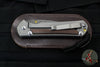 Chris Reeve Large Sebenza 31- Macassar Ebony Wood Inlay- Drop Point Boomerang Damascus Blade L31-1118