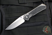 Chris Reeve Large Sebenza 31- Drop Point- Black Micarta Inlay L31-1200 in CPM Magnacut