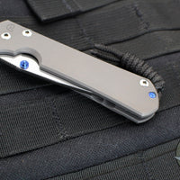 Chris Reeve Small Sebenza 31- POLISHED Drop Point Blade IN CPM-S45VN S31-1000 POLISHED