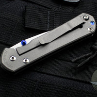 Chris Reeve Small Sebenza 31 Plain Drop Point S31-1000 IN CPM-S45VN DOUBLE LUGS!