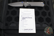 Chris Reeve Small Sebenza 31- Drop Point- Ladder Damascus S31-1004