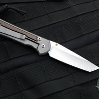 Chris Reeve Small Sebenza 31- Tanto Edge- Macassar Ebony Inlay- Magnacut Steel Blade S31-1134