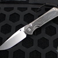 Chris Reeve Small Sebenza 31 Black Micarta Inlay Drop Point Blade S31-1200 in CPM-MAGNACUT