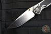 Chris Reeve Small Sebenza 31- Bog Oak Inlay- POLISHED Handle And Drop Point Blade S31-1620 In S45VN