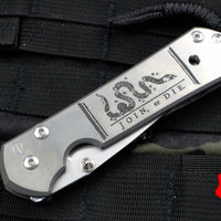 Chris Reeve Large Sebenza 21 "Join or Die" Graphic Drop Point L21-1248