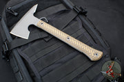RMJ Tactical- Jenny Wren Spike Tomahawk- Hyena Brown G-10