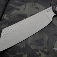 RMJ Tactical Black Da Choppa Fixed Blade Knife