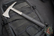 RMJ Tactical- Kestrel Tomahawk- Tungsten Finish- Black G-10 13" Handle