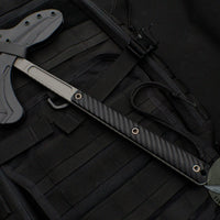 RMJ Tactical Kestrel Feather Black Tomahawk 13" Handle- Removable Handle Version!