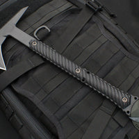 RMJ Tactical Ragnarok 14- Tomahawk- Graphite Black Finished- Black G-10 Handle