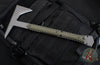 RMJ Tactical Tomahawk- Ragnarok 14- Dirty Olive Green Handle 14" Overall