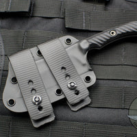 RMJ Tactical Jackdaw small EDC Knife Black G-10 Handle