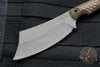 RMJ Tactical Jackdaw Small EDC Knife Hyena Brown G-10 Handle