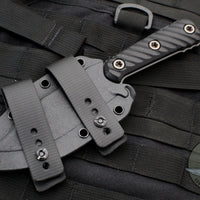 RMJ Tactical UCAP Fixed Blade Black G-10 Handle- New Removable Handle Version!