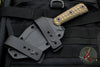 RMJ Tactical UCAP Fixed Blade Hyena Brown G-10 Handle- New Removable Handle Version!