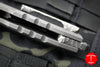 Sick Boy Knife Works GEN 1 Folder Bead Blast Titanium Handle with Satin Recurve Tanto Blade V1