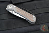 Chris Reeve Small Inkosi- Natural Canvas Micarta- Drop Point S45VN Blade SIN-1014