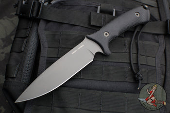 Spartan Harsey Difensa Fixed Blade- Black Handle- Black Blade- Black Kydex Sheath SB19BKBKKYBK