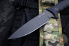 Spartan Harsey Difensa Fixed Blade- Black Handle- Black Blade- Multicam Molle Sheath SB19BKBKNLMC