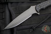 Spartan Blades Ares Fixed Blade Black with Black Handle and Black Molle Sheath