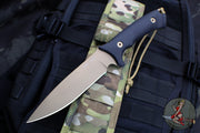 Spartan Harsey Difensa Fixed Blade- Black Handle- FDE Blade- Multicam Molle Sheath SB19DEBKNLMC
