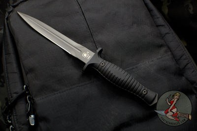 Spartan Blades Spartan-George V-14 Dagger Fixed Blade Knife Black Blade Black Handle Black Sheath SB27BKBKKYBK