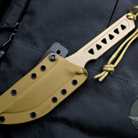Spartan Blades Formido Fixed Blade FDE and Tan Kydex Sheath