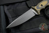 Spartan Blades - Spartan Harsey Tactical Trout Fixed Blade Black with Camo Micarta Handle and Black Molle Sheath