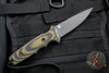 Spartan Blades - Spartan Harsey Tactical Trout Fixed Blade Black with Camo Micarta Handle and Black Molle Sheath