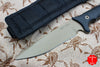 Spartan Harsey Difensa Fixed Blade FDE with Black Handle and Black Molle Sheath