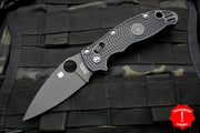Spyderco Manix 2 Black FRN with Black CTS-BD1 Steel Folder C101PBBK2