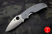 Spyderco Sage 1 Gray with Satin Maxamet Steel Folder C123GPGY