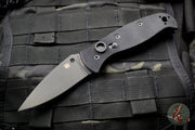 Spyderco Autonomy 2 Black G-10 Automatic Black LC200N Drop Point Blade C165GPBBK2