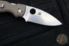 Spyderco Shaman- SPRINT RUN- Brown G-10 Handle- 15V Satin Saber Ground Blade C229GPBN15V