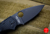Spyderco Native 5 Black Handle Black Flat Ground Lockback Knife C41PBBK5