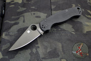 Spyderco Paramilitary 2 Folder- Black Handle- Black CPM-S45VN Steel Blade C81GPBK2