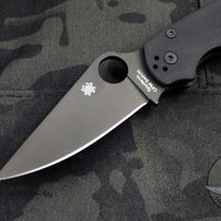 Spyderco Paramilitary 2 Folder- Black Handle- Black CPM-S45VN Steel Blade C81GPBK2