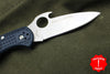 Spyderco Delica Dark Gray Handle Satin Emerson Opener Lockback Knife C11PGYW