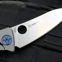 Spyderco Sinkevich Drunken Framelock Folding Knife Carbon Fiber Handle C235CFTIP