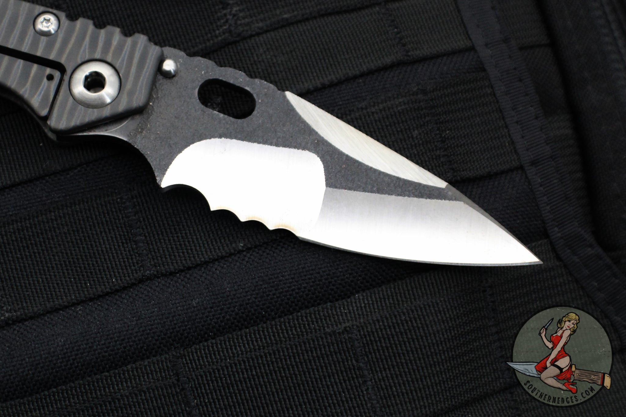 Mick Strider Custom SMF- Serrated Nightmare Grind- Rare Scallop Top Gr ...