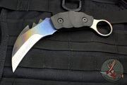 Strider Knives Karambit PS - Strike Plate Titanium Blade Carbon Fiber Scale