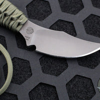 Strider Knives Small Persian Fixed Blade with Green Cord