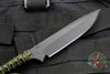 Strider Knives Small Fighter Fixed Blade with Green Cord "SMF8"