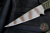 Strider Knives Fixed Blade with Unusual Toned Tiger Stripe Finish