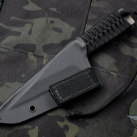 Strider Knives Unusual Fixed Blade with Tiger Stripe Finish