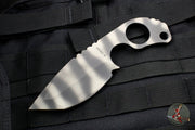 Strider Knives SLCC Tanto Edge Fixed Blade  - Tiger Stripe Camo Finish