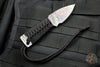 Strider Knives Flamed Titanium Fixed Blade Drop Point Knife